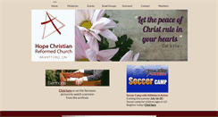 Desktop Screenshot of hopecrc.ca